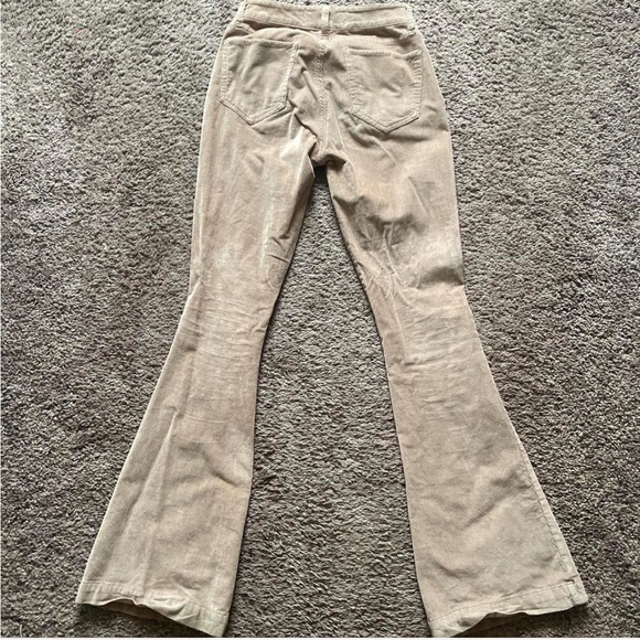 Flare corduroy jeans. Hollister - Picture 2 of 7